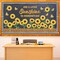 Sunflower Bulletin Board Decoration Spring Cutout Set with Butterflies Fences